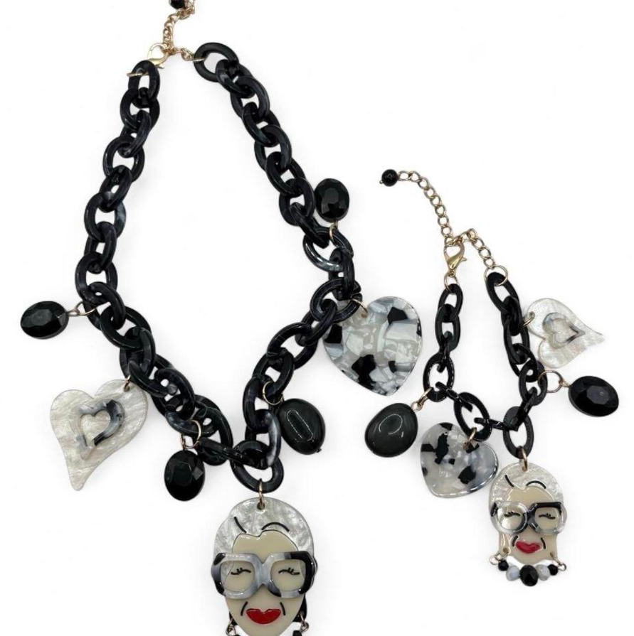Iris Apfel Jewelry Set