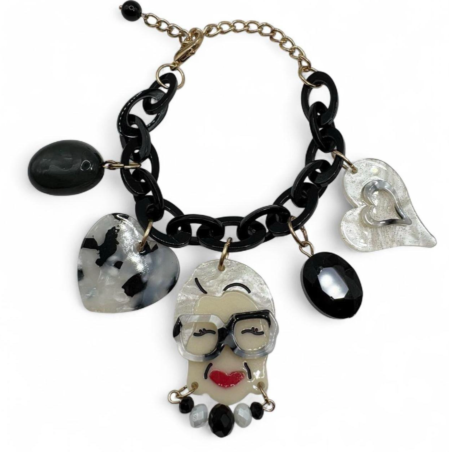 Iris Apfel Resin Bracelet
