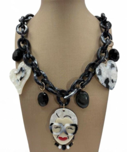 Iris Apfel Resin Necklace