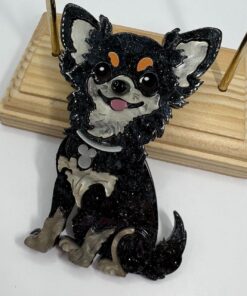 Chihuahua Brooch