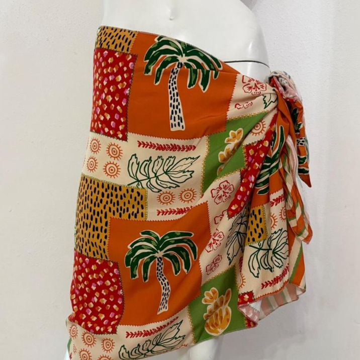 Pareo Mini Skirt - Image 2