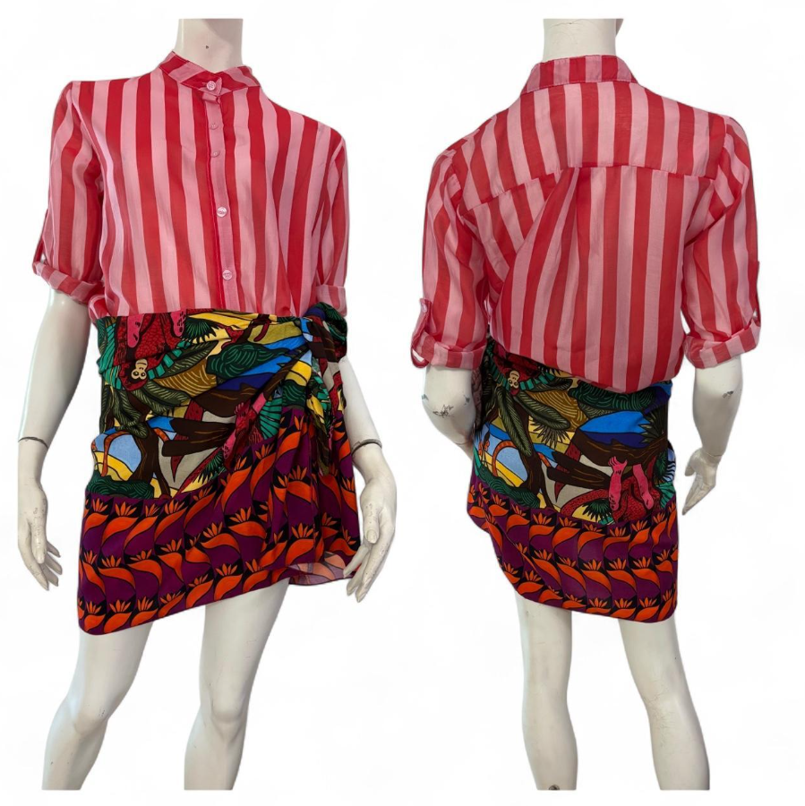 Colorful & Chic Red Women’s Set - Image 2