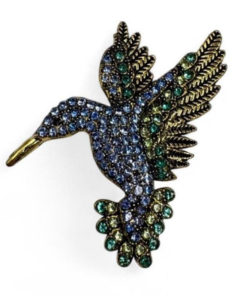 Hummingbird Brooch