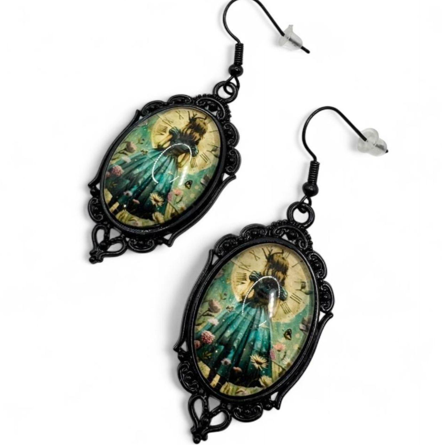 Alice in Wonderland Earrings